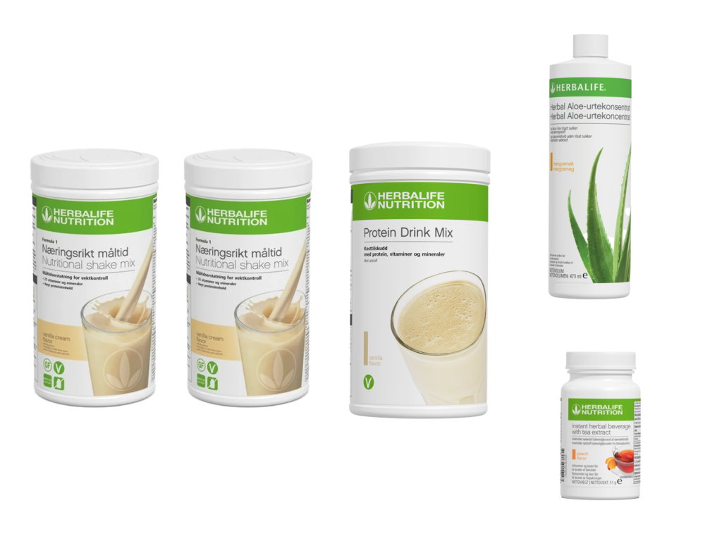 Frokostpakke med Proteindrinkmix